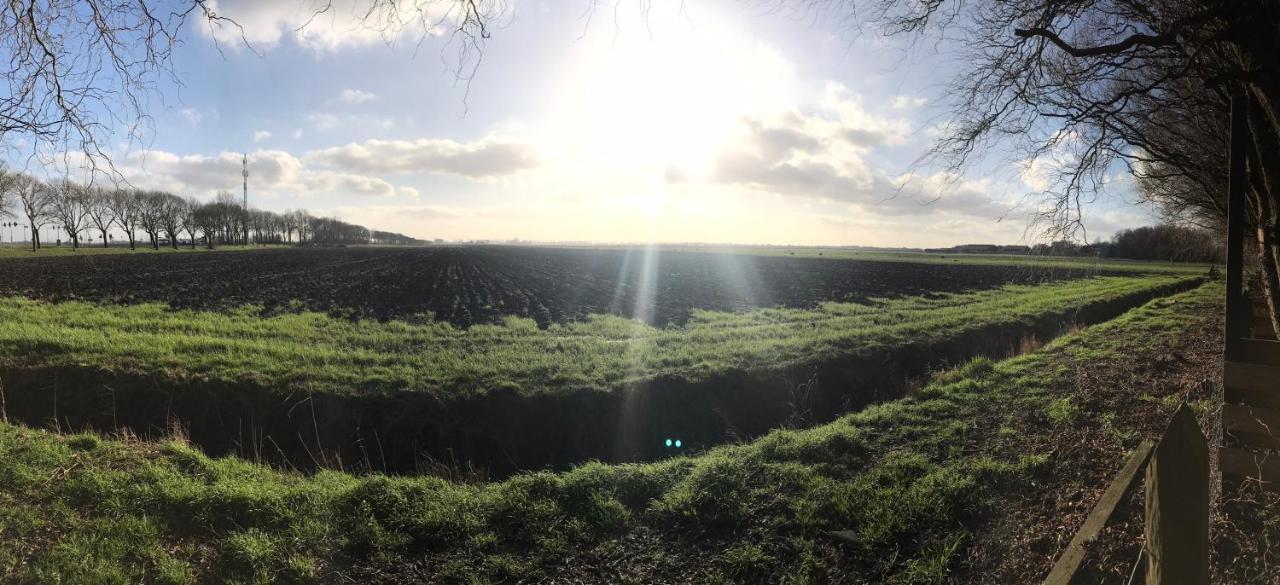 Landzicht Lägenhet Woubrugge Exteriör bild